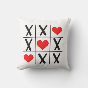 Funny Valentine Hearts Coules Matching Lovers Cushion