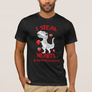 Funny Valentine I Steal Hearts Valentine T-Shirt