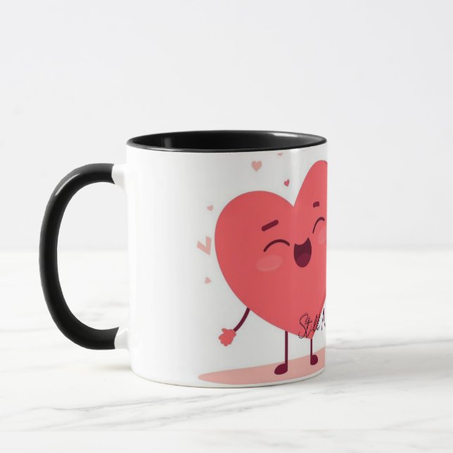 Funny Valentine Mug for Boyfriend or Girlfriend |  (Left)