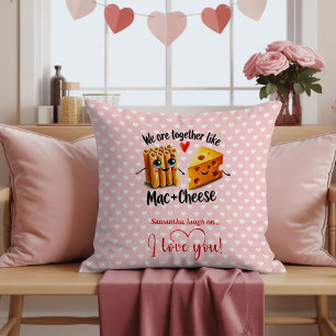 Funny Valentine Pillow Food Pun Custom Name