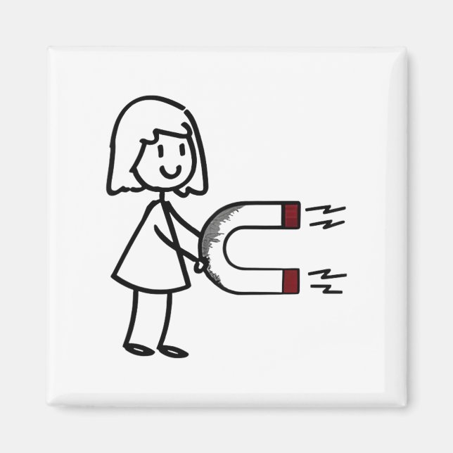 Funny Valentine’s Day Couple Matching For Men Wome Magnet (Front)