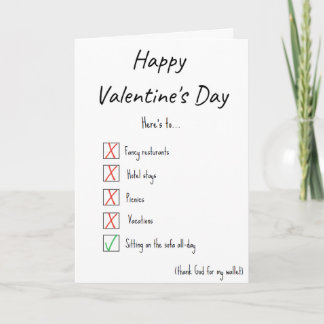 Funny Valentines Day Card