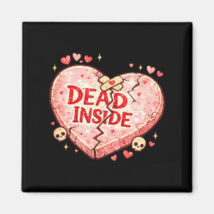Funny valentines day conversation hearts candy dea magnet
