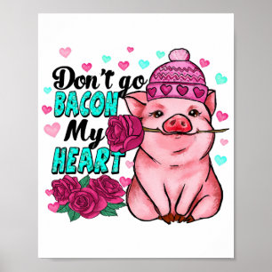 Funny Valentine's Day for Farm Animals lover 💖 Poster