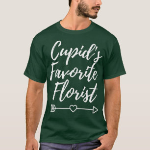Funny Valentines Day Gift Cupids Favourite Cute T-Shirt