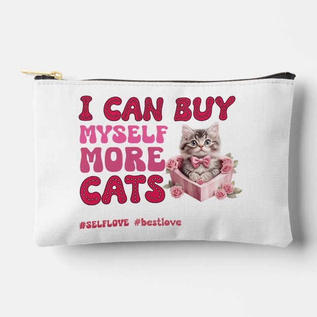 Funny Valentine's day Self love Accessory Pouch (Front)