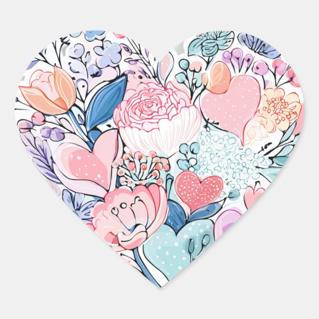 Funny Valentine's Day Sticker Pack – Cute Gift  (Front)