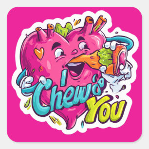 Funny Valentine's Day Sticker Pack – Cute Gift