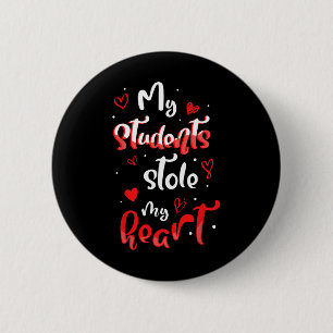 Funny Valentines Day Teacher Valentines Day Women 6 Cm Round Badge