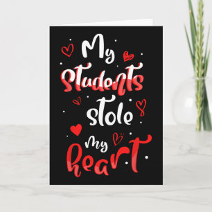Funny Valentines Day Teacher Valentines Day Women Card