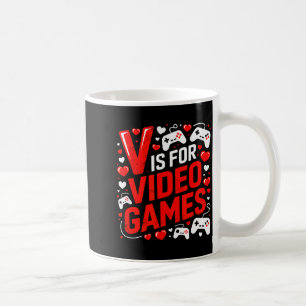Funny Valentines Video Games For Men Women Coffee Mug