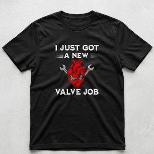 Funny Valve Job Heart Surgery Recovery Men T-Shirt