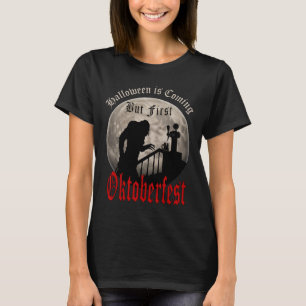 Funny Vampire Beer Lovers Count Dracula Men T-Shirt