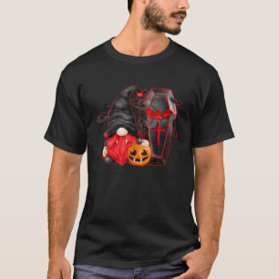 Funny Vampire Costume With Pumpkin T-Shirt