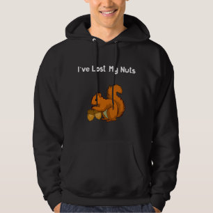 Funny Vasectomy Ive Lost My Nuts Squirrel Gift Hoodie