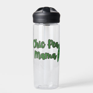 Funny Vegan Chic Pea Mama Women’s Water Bottle