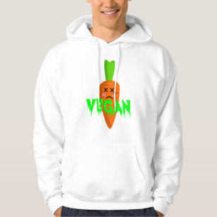 Funny Vegan Halloween Costume or Gag Gift Hoodie