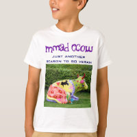 funny vegan kids shirt