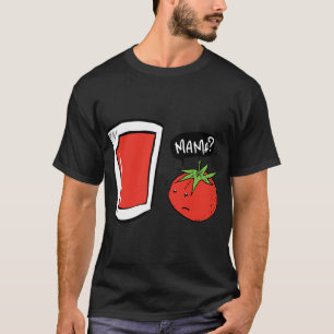 Funny Vegan Tomato Juice And Salad T-Shirt