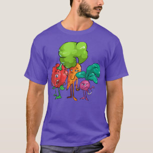 Funny Vegan Vegetables Veggies Vegetarian Veganism T-Shirt