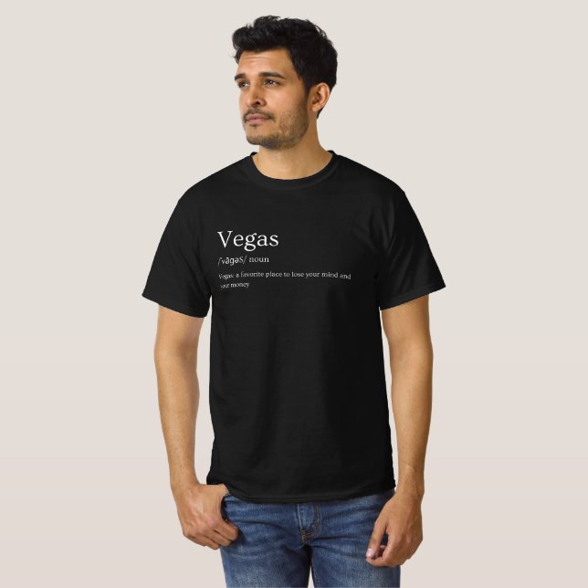 funny Vegas definition  T-Shirt (Front Full)