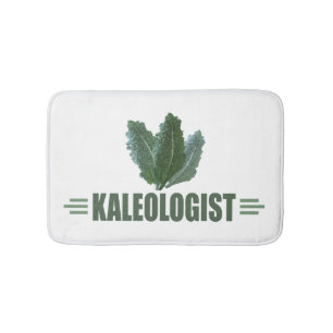 Funny Vegetable Kale Bath Mat