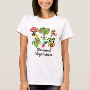 Funny Vegetable Pun T-Shirt For Ladies