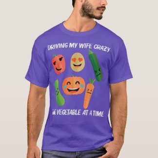 Funny Vegetables Design For Men Dad Healthy Lifest T-Shirt