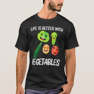 Funny Vegetables For Men Women Fruit Veggies Garde T-Shirt
