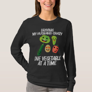 Funny Vegetables For Women Mum Fruit Veggies Garde T-Shirt