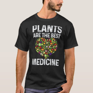 Funny Vegetables Heart Plants Are The Best Medicin T-Shirt