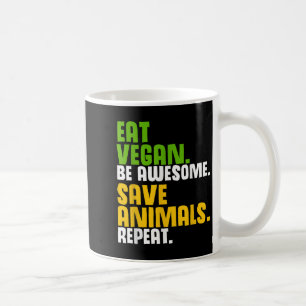 Funny Vegetarian Cool Diet Veggie Veganism World V Coffee Mug