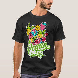 Funny Vegetarian Cool Veggie Fruits Veganism World T-Shirt