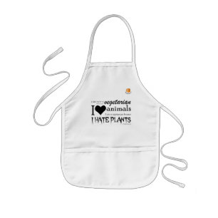 Funny Vegetarian Quote Apron