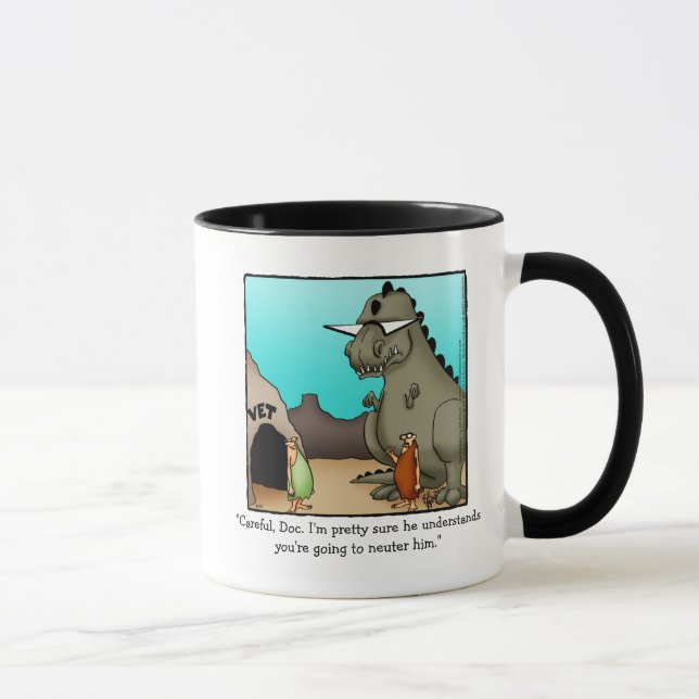 Funny Veterinarian Humour Mug Gift (Right)