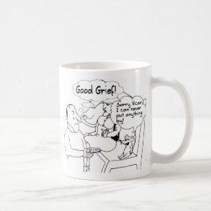 Funny vicar and church mouse mug. coffee mug