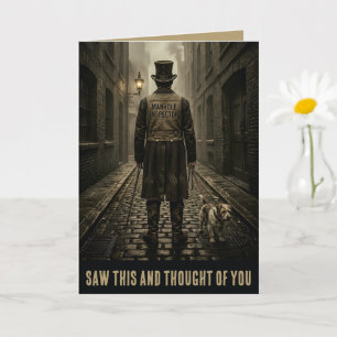 Funny Victorian Birthday Card For Men