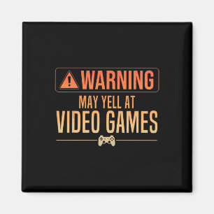 Funny Video Game Art For Men Women Gaming Nerd Pc  Magnet
