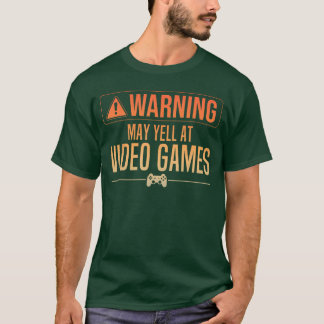 Funny Video Game Art for Men Women Gaming Nerd PC T-Shirt
