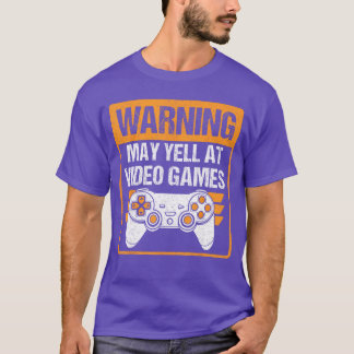 Funny Video Game Art For Men Women Gaming Nerd PC T-Shirt