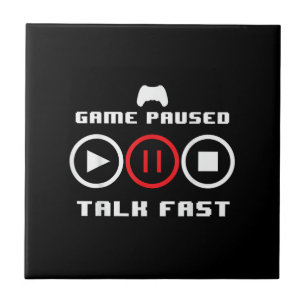 Funny Video Game Design For Men Women Video Gaming Ceramic Tile