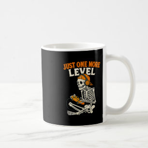 Funny Video Game Halloween Skeleton Gamer Costume Coffee Mug