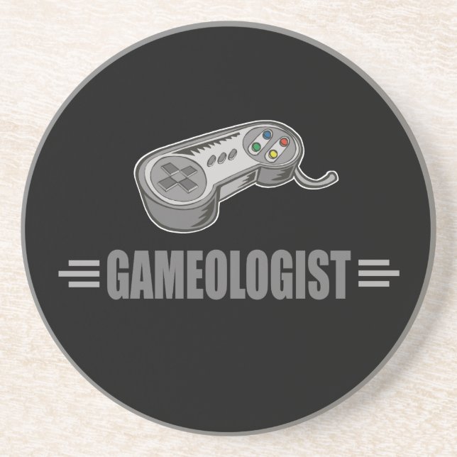 Funny Video Gamer Coaster (Front)