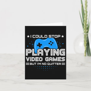 Funny Video Gamer - Pc Console Gaming - Video Game Card