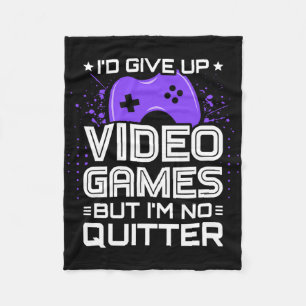 Funny Video Gamer - Pc Console Gaming - Video Game Fleece Blanket