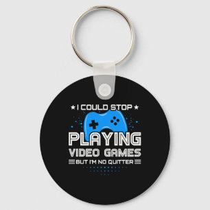 Funny Video Gamer - Pc Console Gaming - Video Game Key Ring