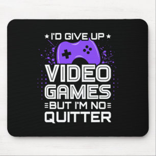 Funny Video Gamer - Pc Console Gaming - Video Game Mouse Pad