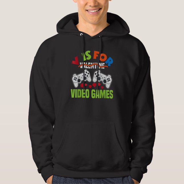 Funny Video Games Lover Valentine Day Shirts For K (Front)