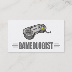 Funny Video Gaming Business Card