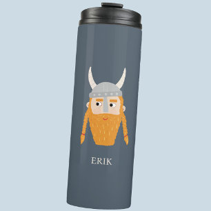 Funny Viking Personalised Thermal Tumbler